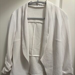 Open front blazer